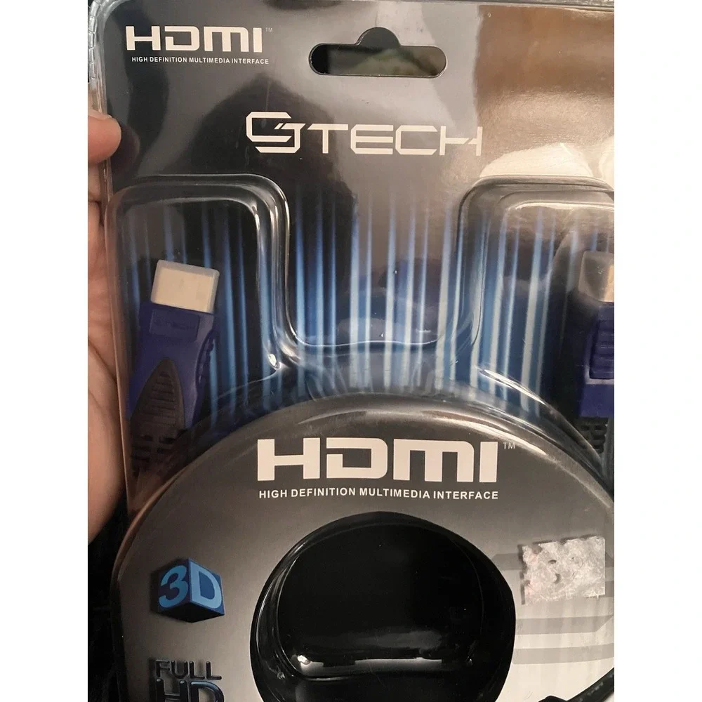 Cj Tech (item 61851) 12 Feet HDMI Cable 4K Round Cable Brand New (2)
